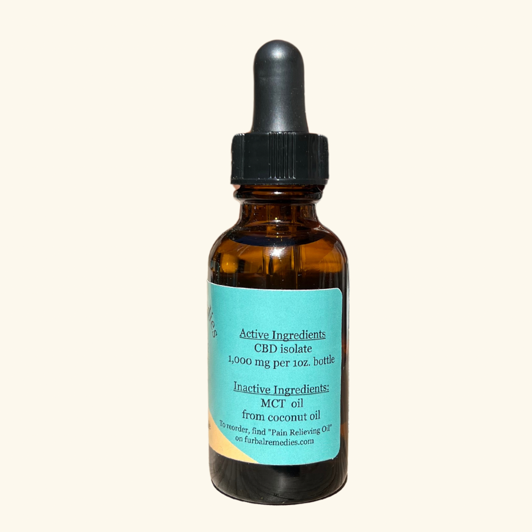 CBD Oil for Pain Relief and Anxiety for Dogs & Cats
