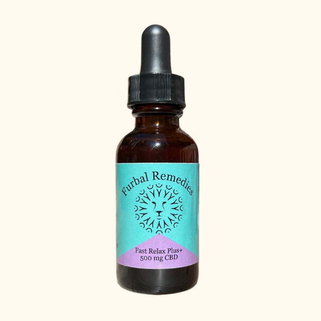Anxiety — Fast Relax Plus+ CBD Extract for Dogs | Herbal CBD Calming Drops