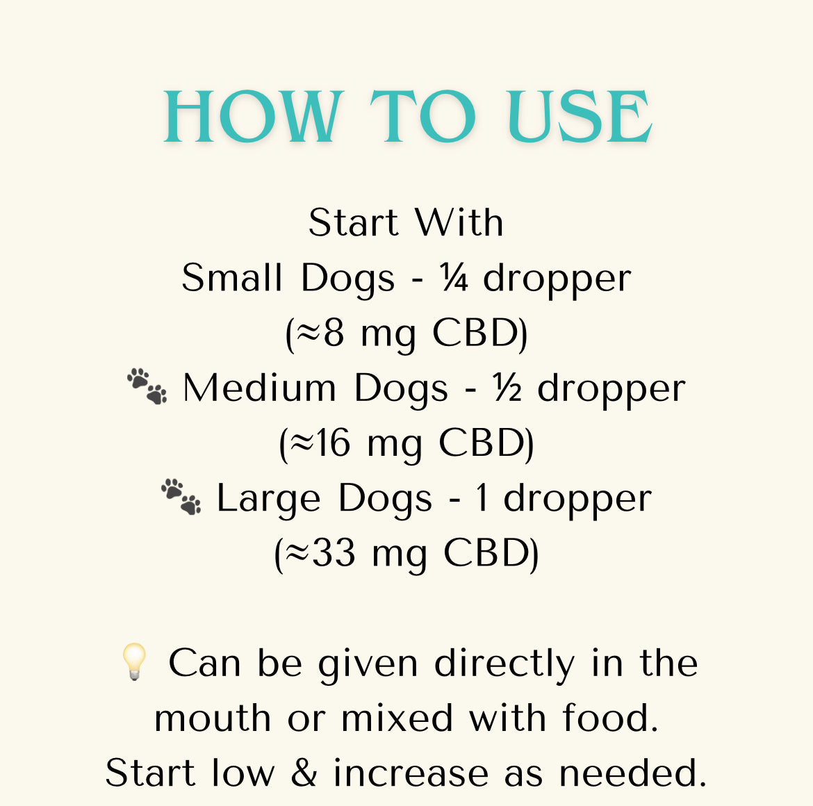 CBD Oil for Pain Relief and Anxiety for Dogs & Cats
