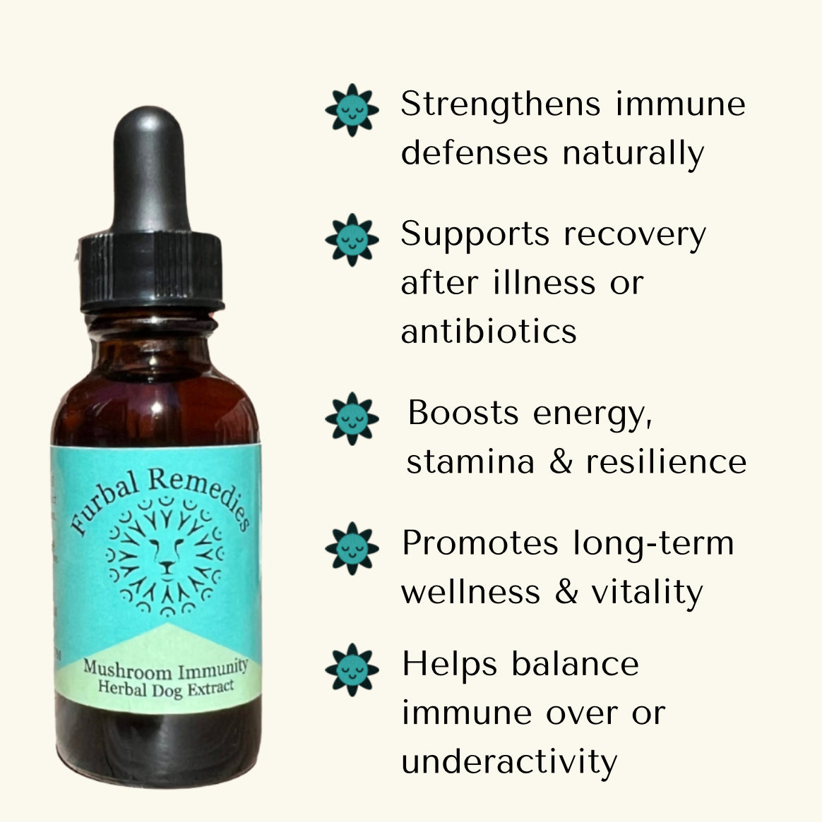 Immune Support — Medicinal Mushroom Immunity Extract for Dogs & Cats
