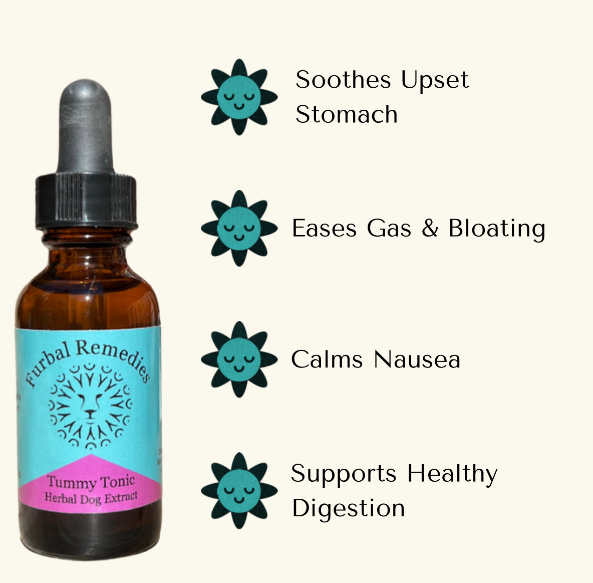 Digestive Health — Tummy Tonic Extract for Dogs & Cats | Herbal Gut Soother