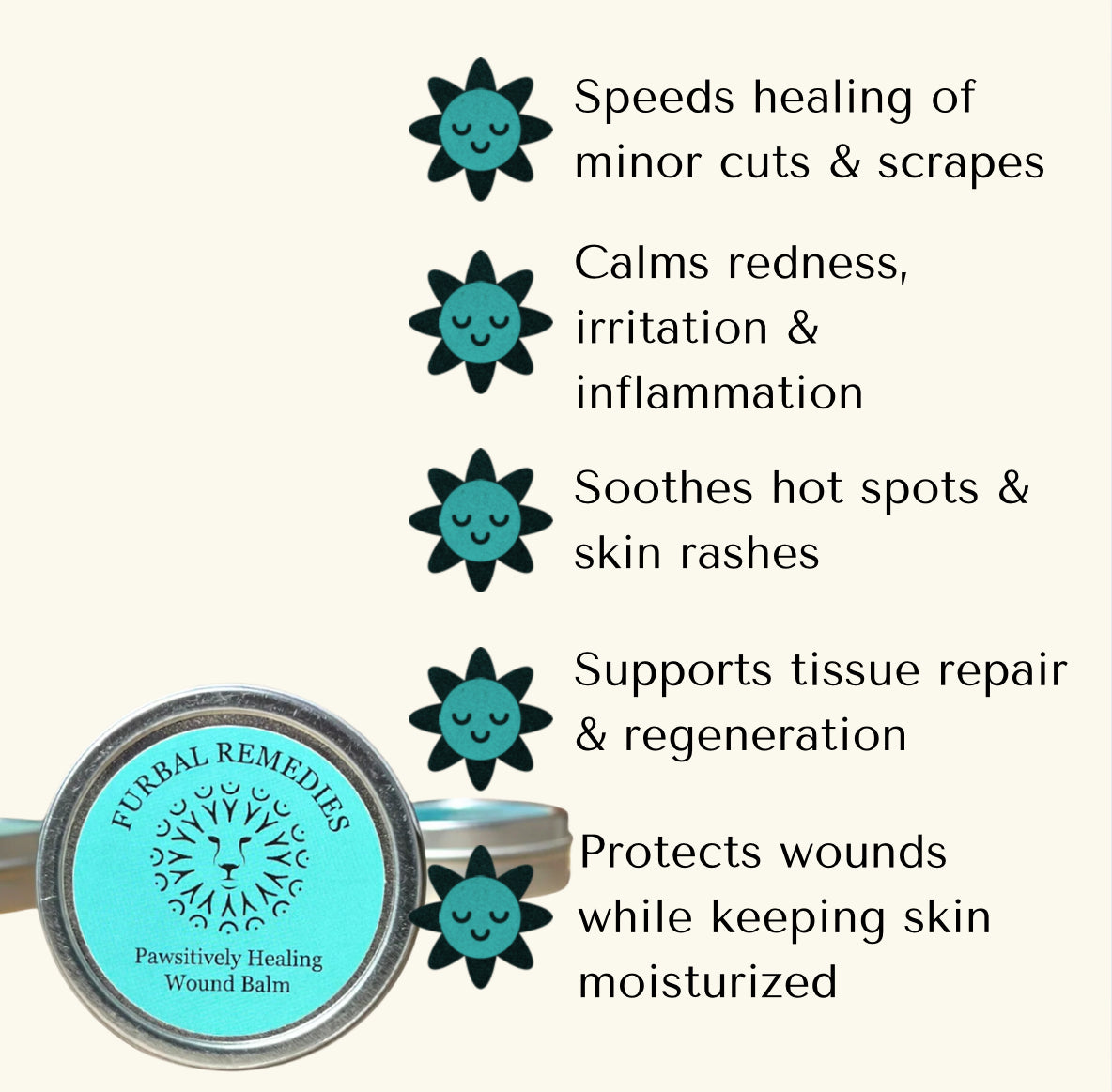 Topical Care - Pawsitively Healing Wound Balm - Canine & Feline First Aid