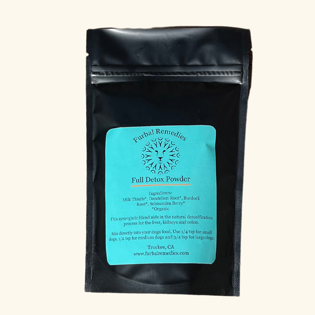 Liver Support - Full Detox Pet Powder - Canine & Feline Supplement