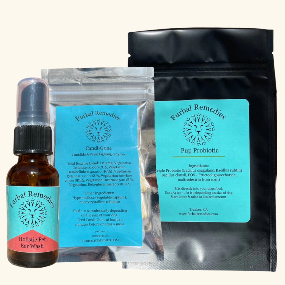 First Aid Bundle — Ear Infection & Yeasty Skin Relief for Dogs & Cats