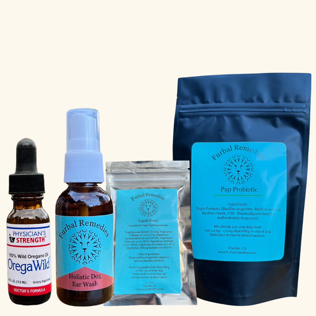 First Aid Bundle — Ear Infection & Yeasty Skin Relief for Dogs & Cats