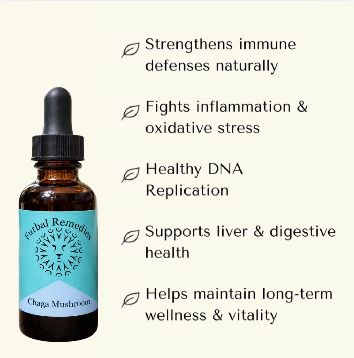 Immune Support — Chaga Mushroom Extract for Dogs & Cats