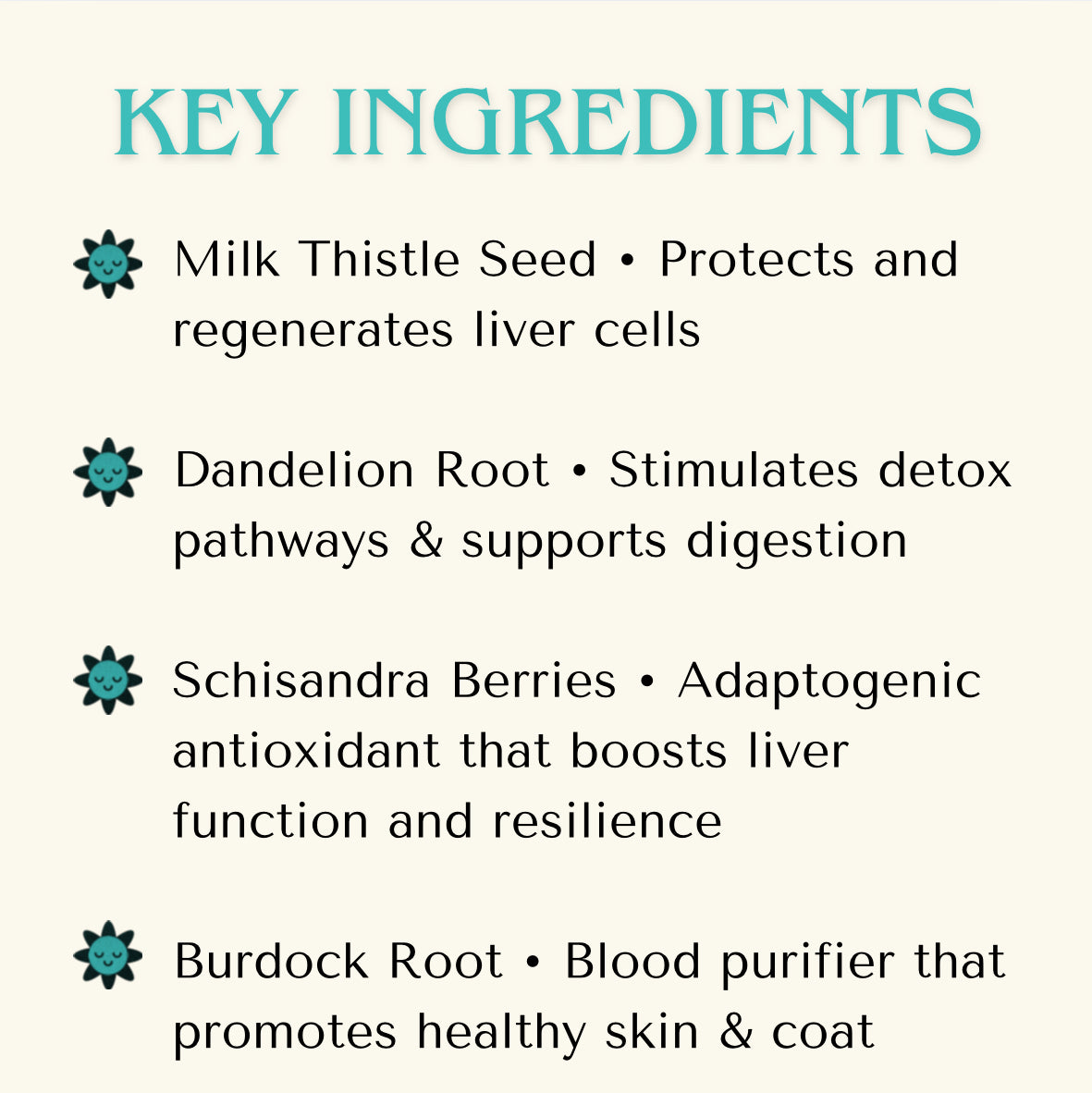 Liver Support - Full Detox Extract - Canine & Feline Supplement