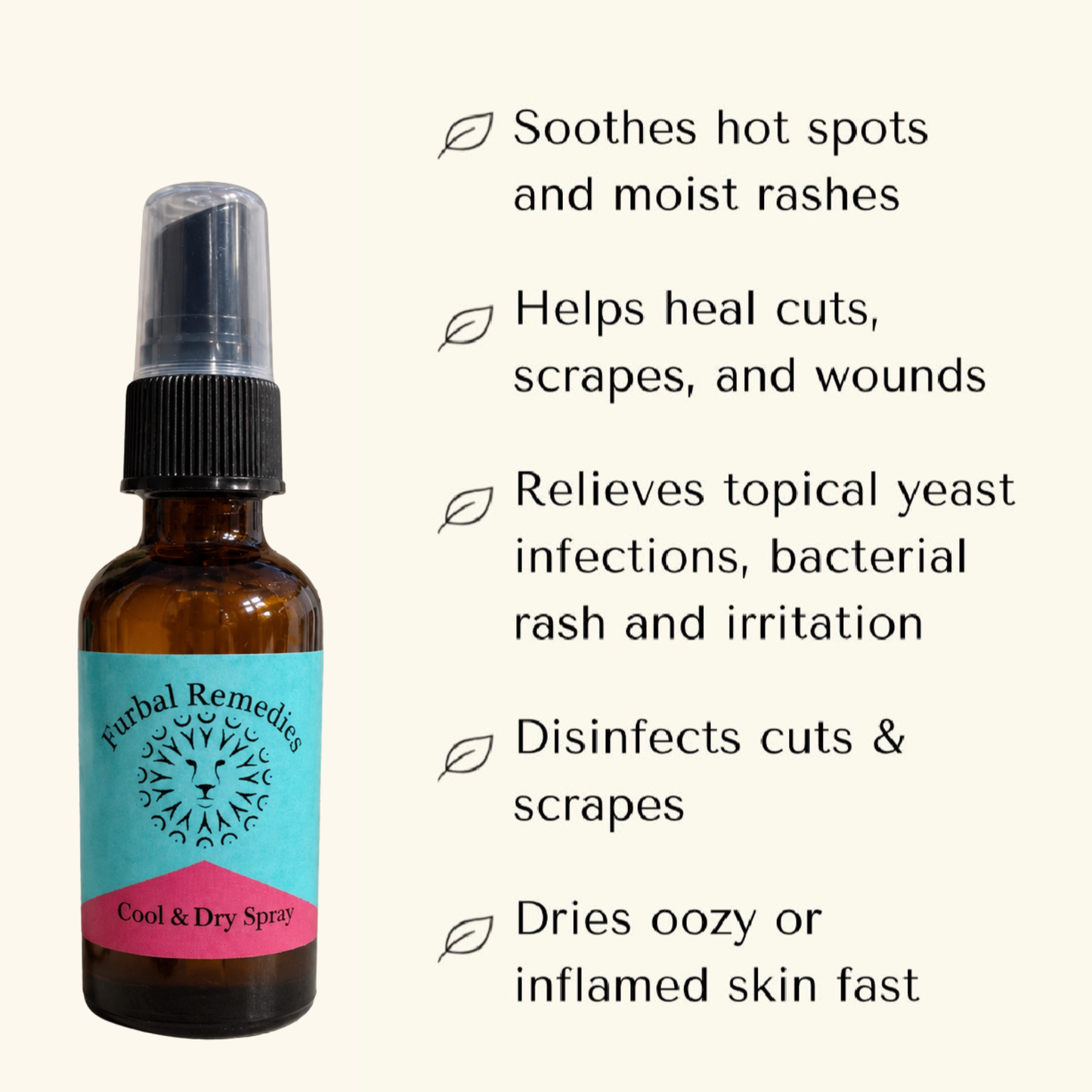 First Aid - Cool & Dry Spray for Dogs & Cats