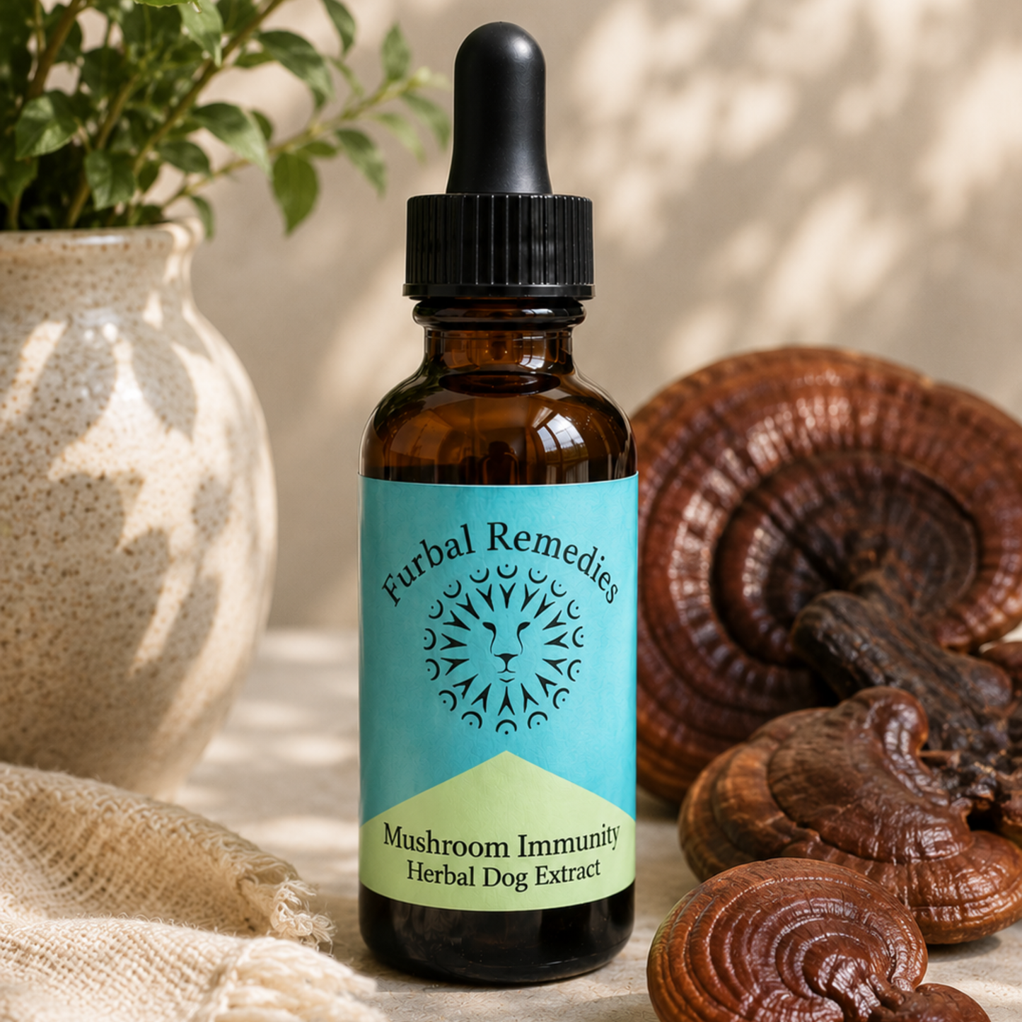 Immune Support — Medicinal Mushroom Immunity Extract for Dogs & Cats