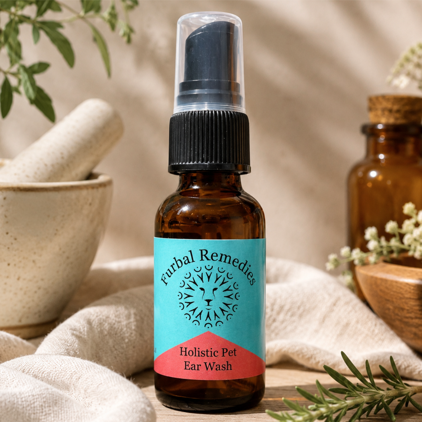 First Aid — Holistic Ear Wash for Dogs & Cats