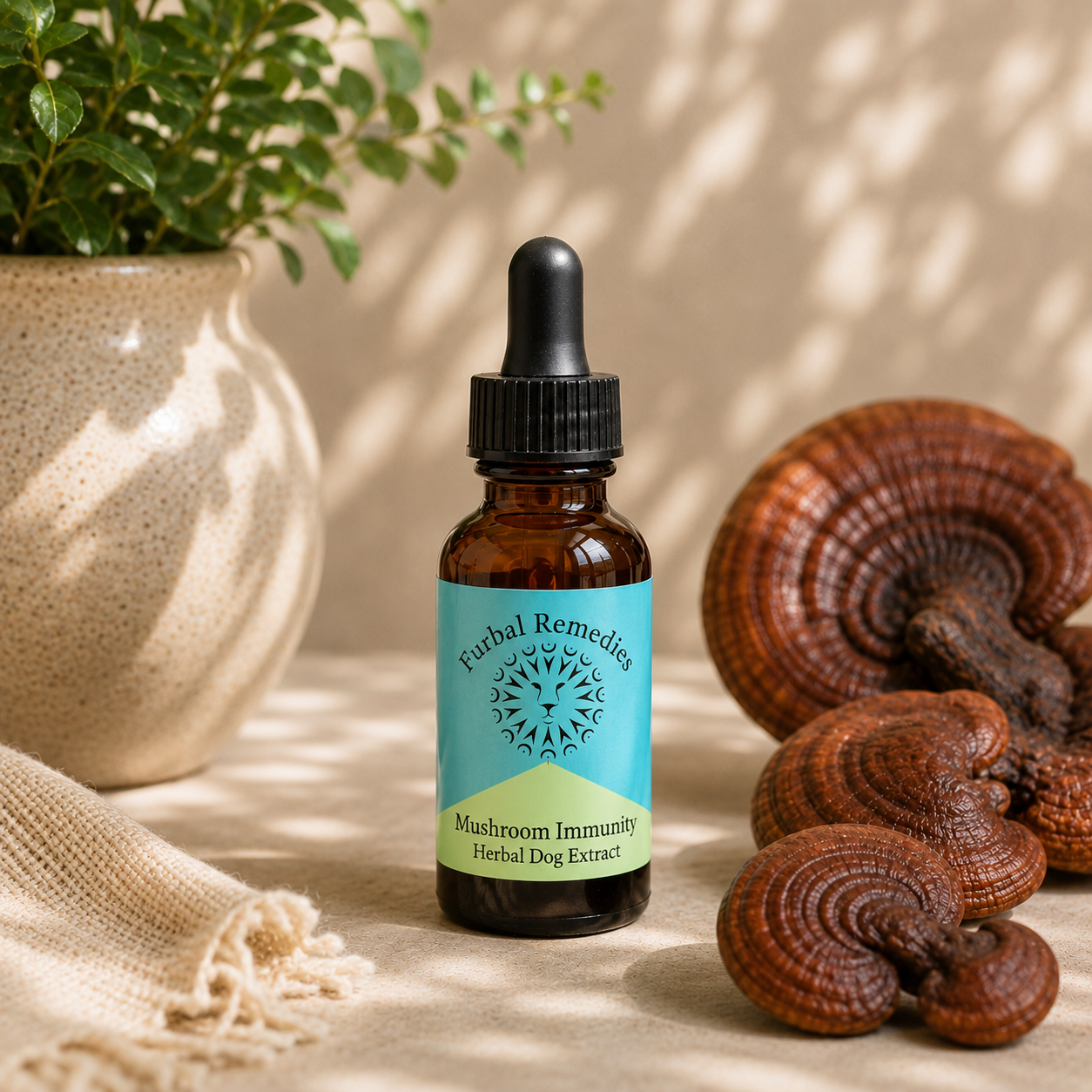 Immune Support — Medicinal Mushroom Immunity Extract for Dogs & Cats