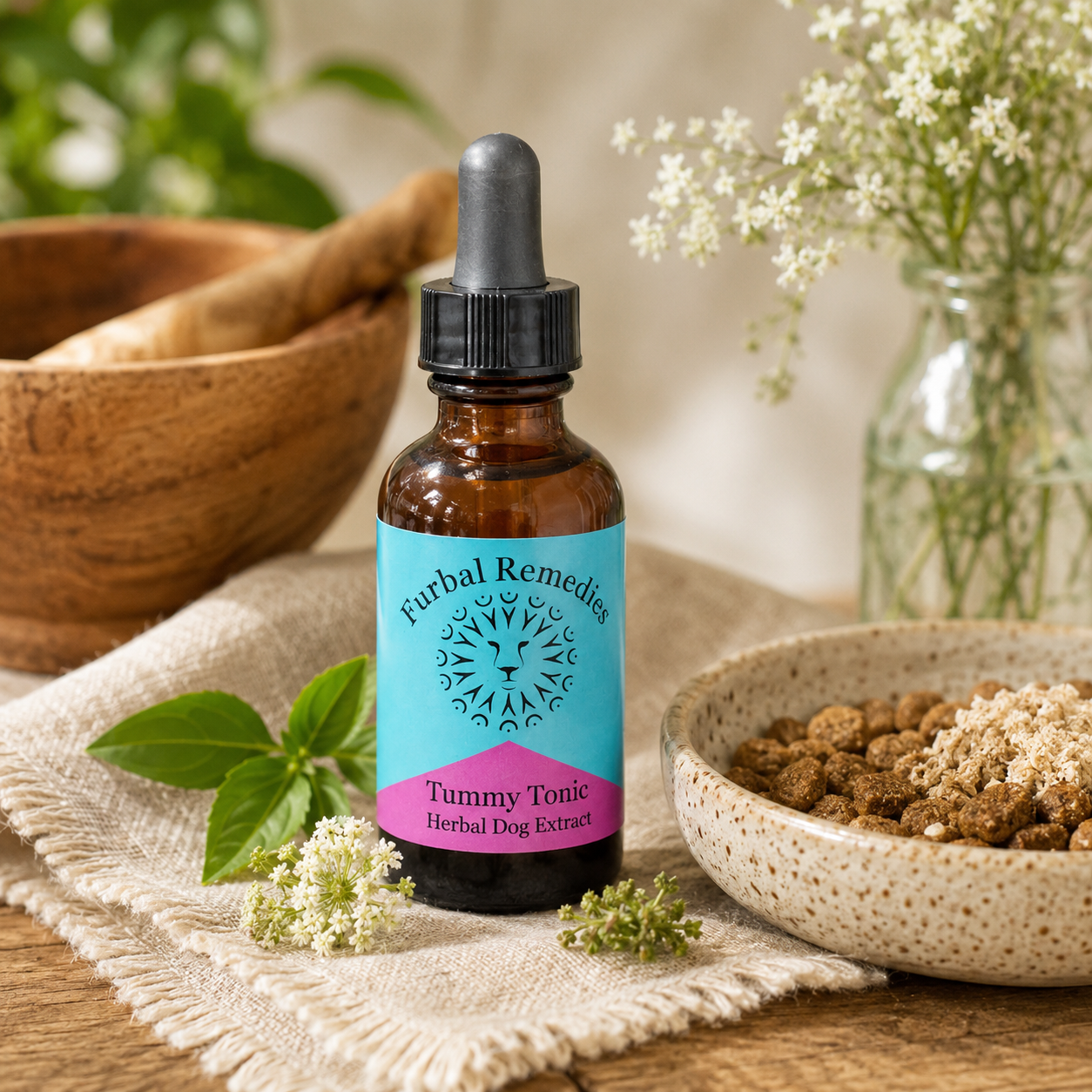 Digestive Health — Tummy Tonic Extract for Dogs & Cats | Herbal Gut Soother