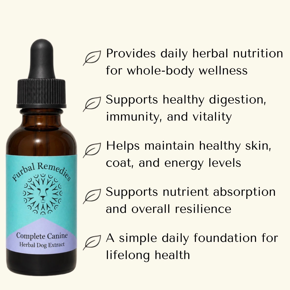 Dense Nutrition - Overall Wellness — Complete Canine Extract for Dogs | Herbal Multivitamin & Whole-Body Support
