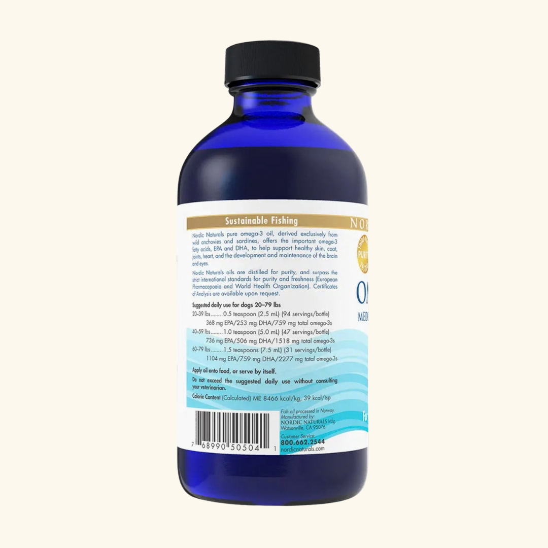 Omega-3 - Pet Oil for Dogs & Cats (by Nordic Naturals)