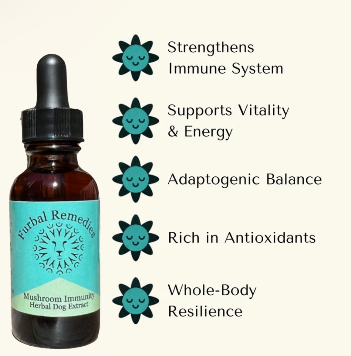 Immune Support — Medicinal Mushroom Immunity Extract for Dogs & Cats