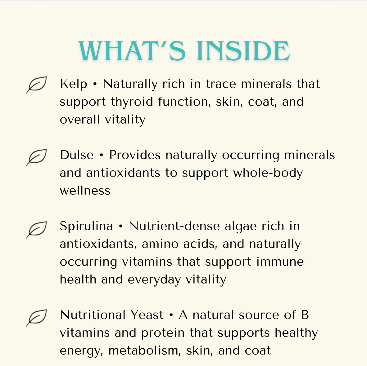 Dense Nutrition — Optimal Wellness Powder for Dogs & Cats