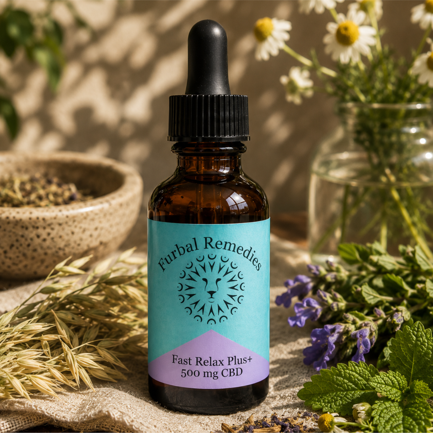 Anxiety — Fast Relax Plus+ CBD Extract for Dogs | Herbal CBD Calming Drops