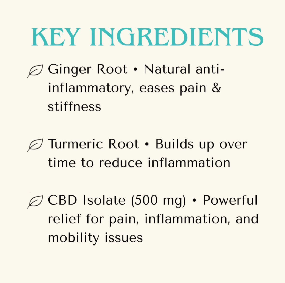 Joint Support — Ginger Joint Plus+ CBD Extract for Dogs & Cats