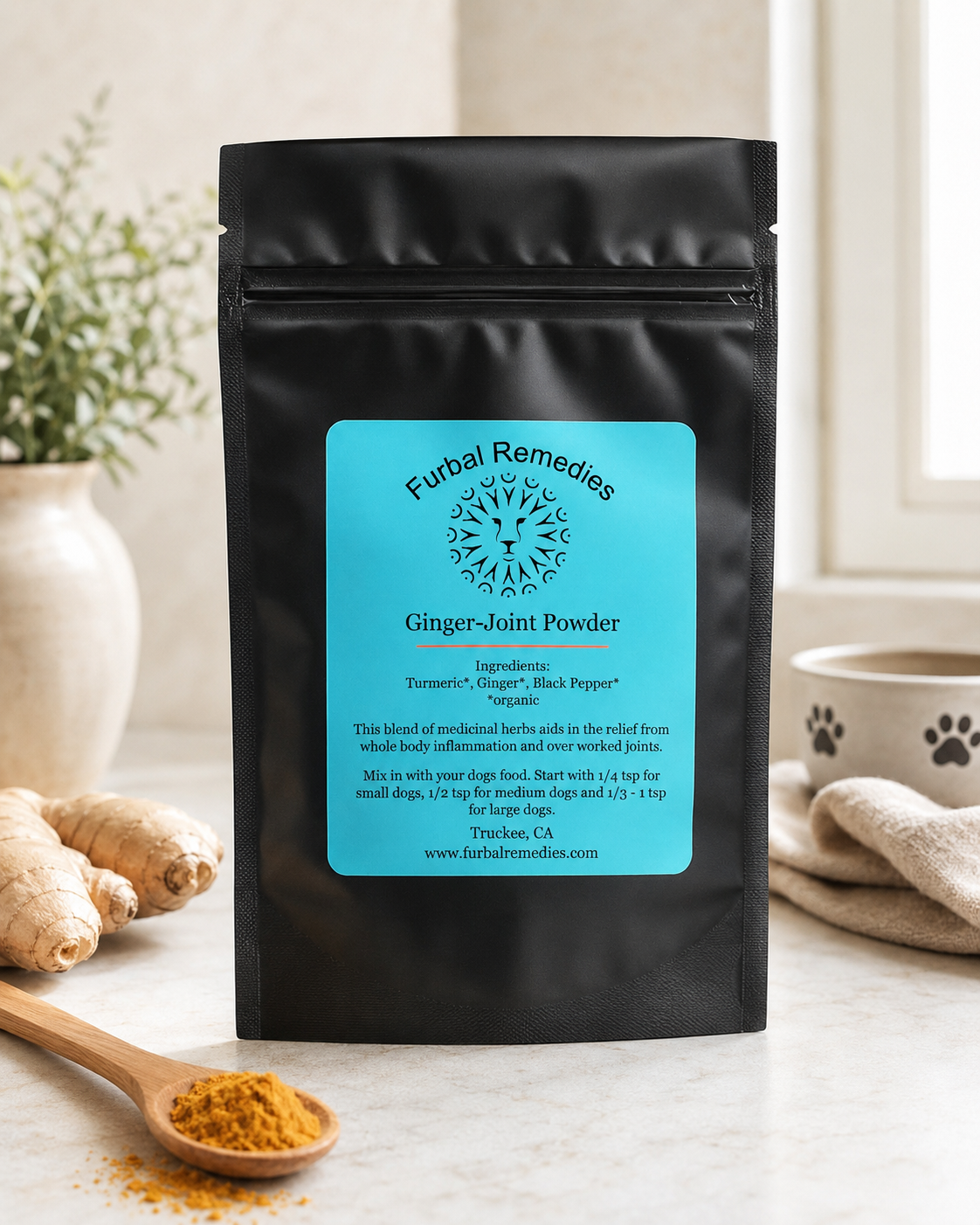 Joint Support — Ginger Joint Powder for Dogs & Cats