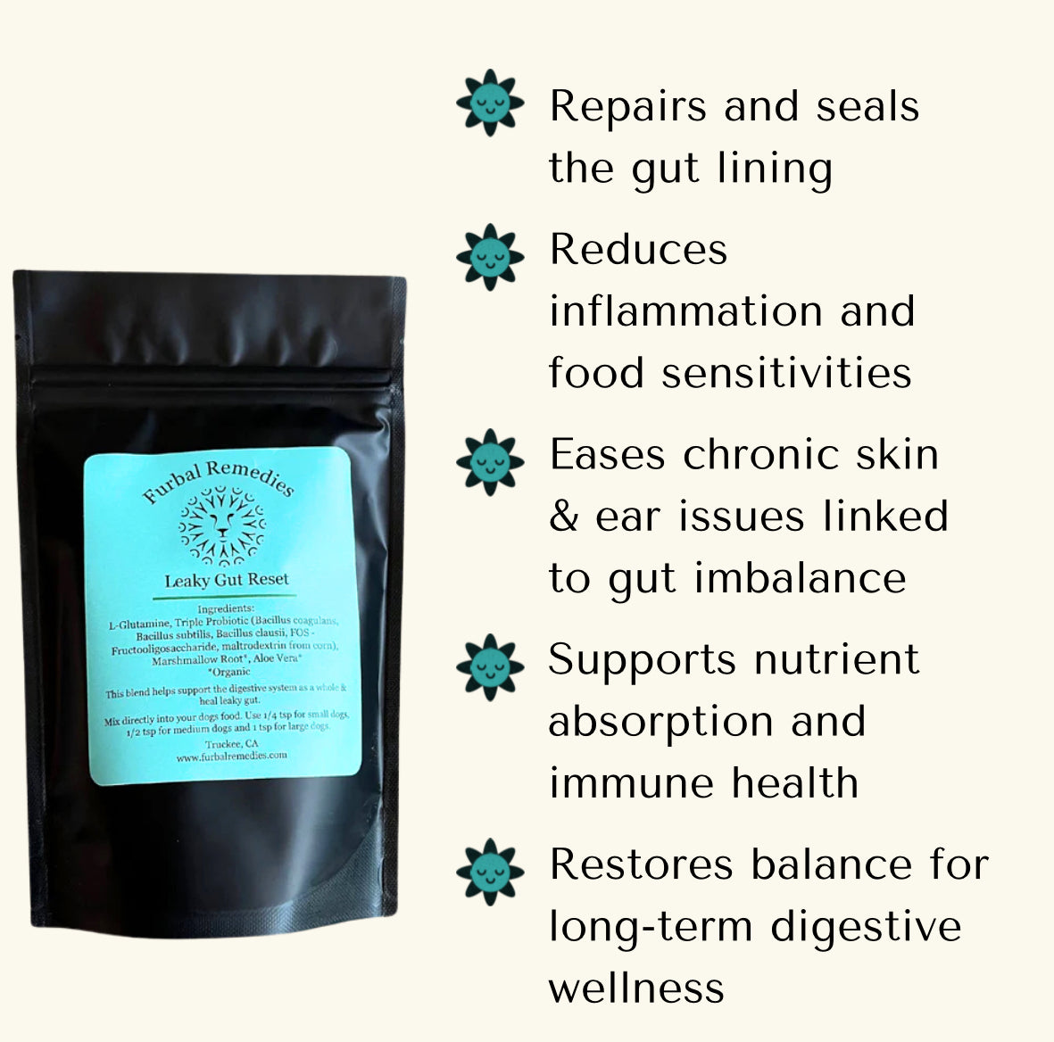 Digestive Wellness — Leaky Gut Reset Powder for Dogs & Cats
