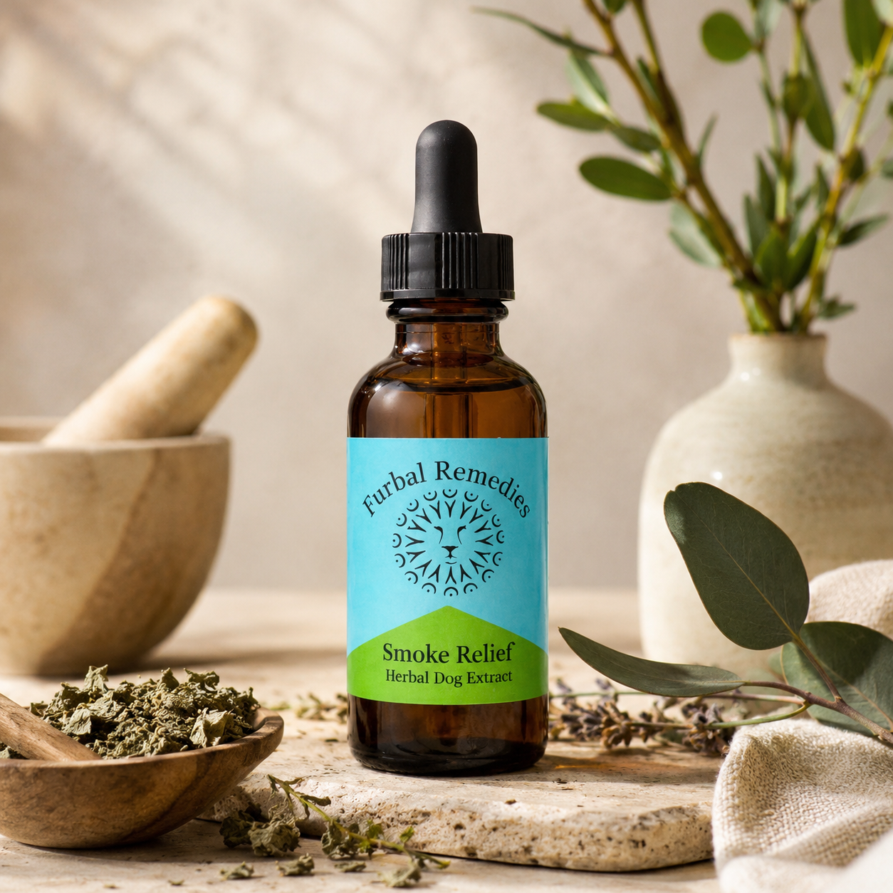 Respiratory Support — Smoke Relief Extract for Dogs & Cats