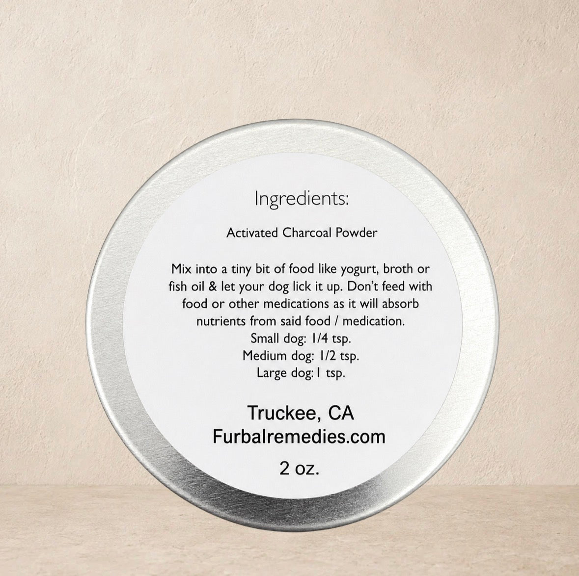 Digestive Charcoal Powder - Canine & Feline First Aid