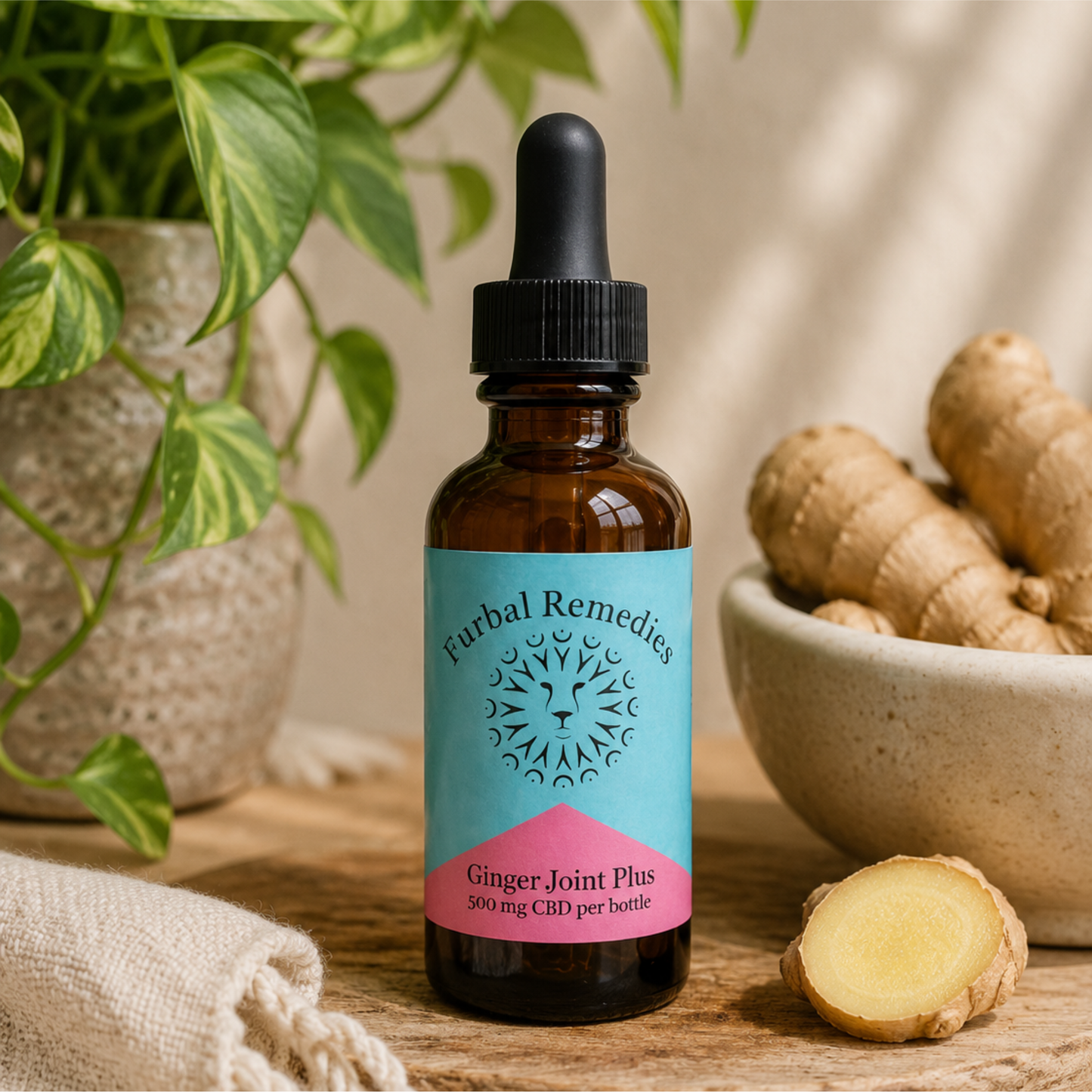 Joint Support — Ginger Joint Plus+ CBD Extract for Dogs & Cats