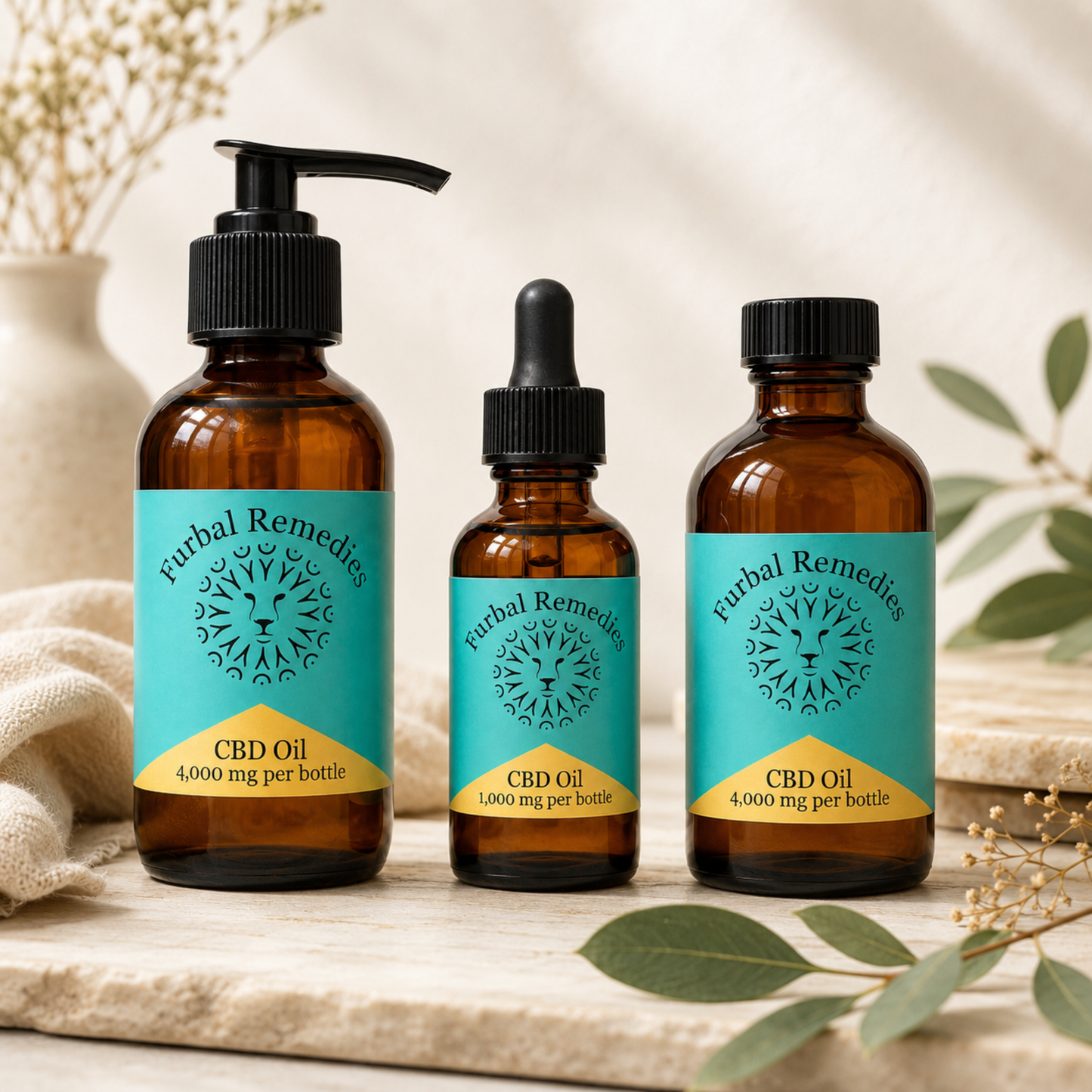 CBD Oil for Pain Relief and Anxiety for Dogs & Cats