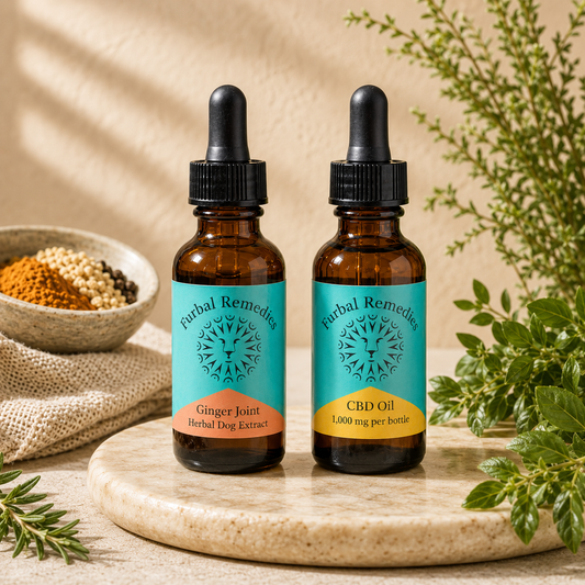 Joint Support — Recover Duo Bundle (Ginger Joint + CBD Oil) for Dogs and Cats