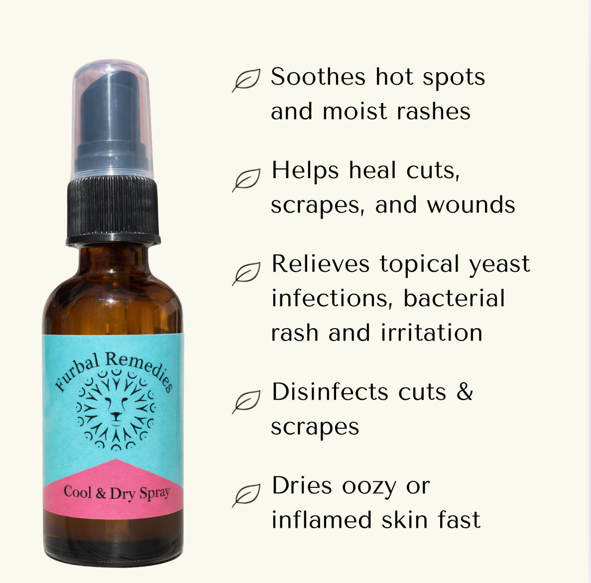 First Aid - Cool & Dry Spray for Dogs & Cats