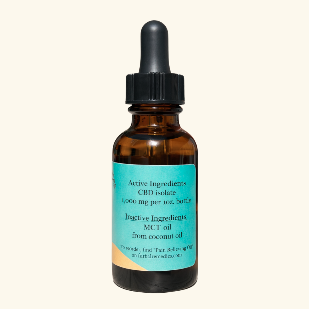 CBD Oil for Pain Relief and Anxiety for Dogs & Cats