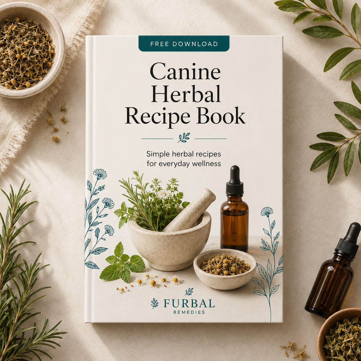 Herbal Recipe Book for Dogs — Real Food You Can Make at Home