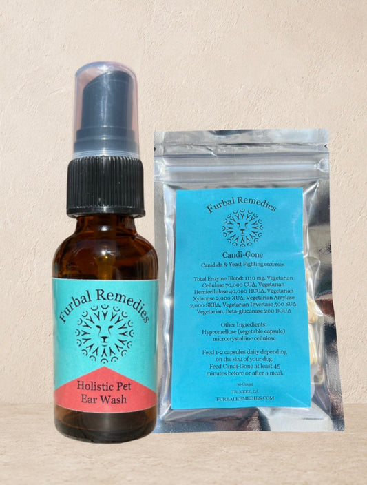 First Aid Bundle — Ear Infection & Yeasty Skin Relief for Dogs & Cats