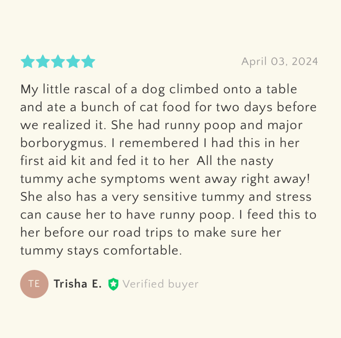 Digestive Health — Tummy Tonic Extract for Dogs & Cats | Herbal Gut Soother