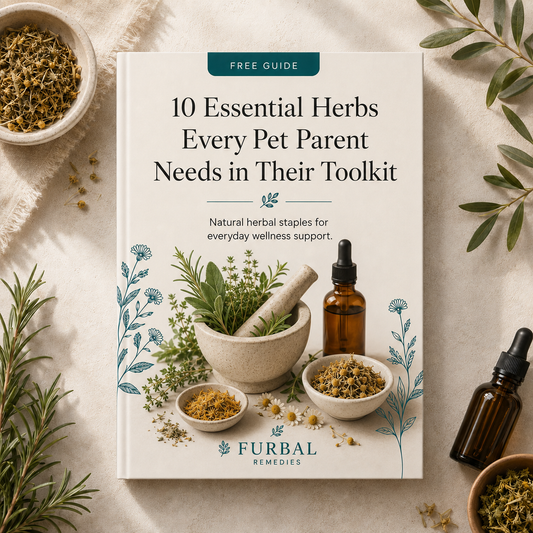 10 Essential Herbs for Pet Care (Free Download)