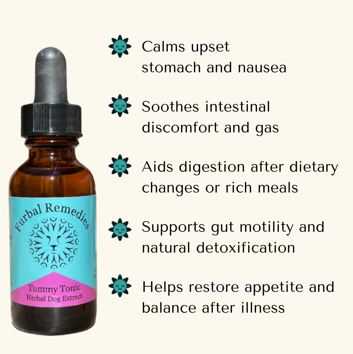 Digestive Health — Tummy Tonic Extract for Dogs & Cats | Herbal Gut Soother