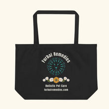 Load image into Gallery viewer, Furbal Remedies Large organic tote bag
