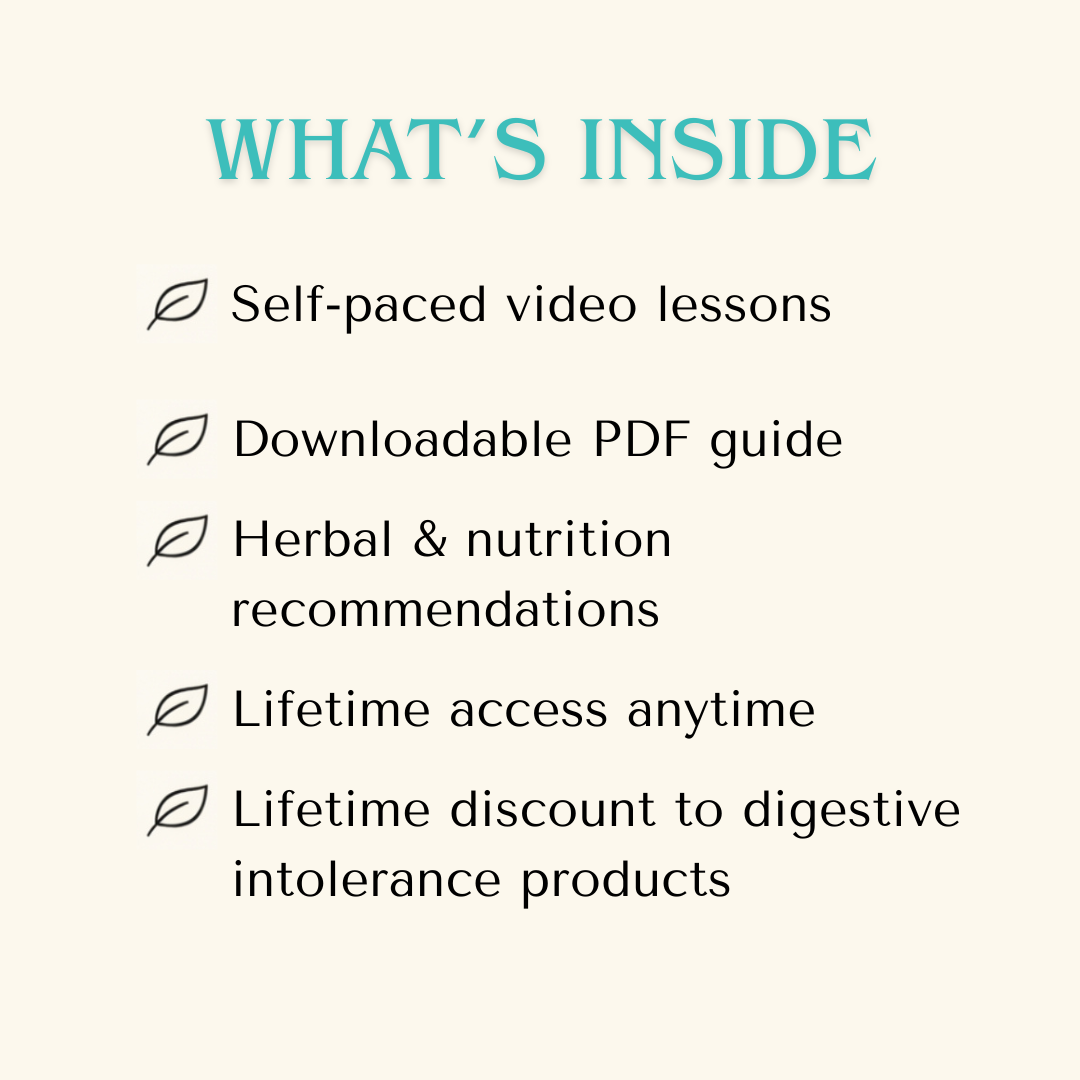 Digestive Intolerance Course - The Gut Healing Method